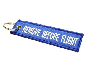 NEU Pichler Schlüsselanhänger „Remove Before Flight“
