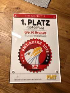 1. Platz FMT Leserwahl: Pichler Bronco OV-10