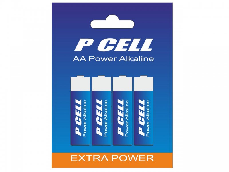 NEU Alkaline MIGNON AA Batterien von P-CELL
